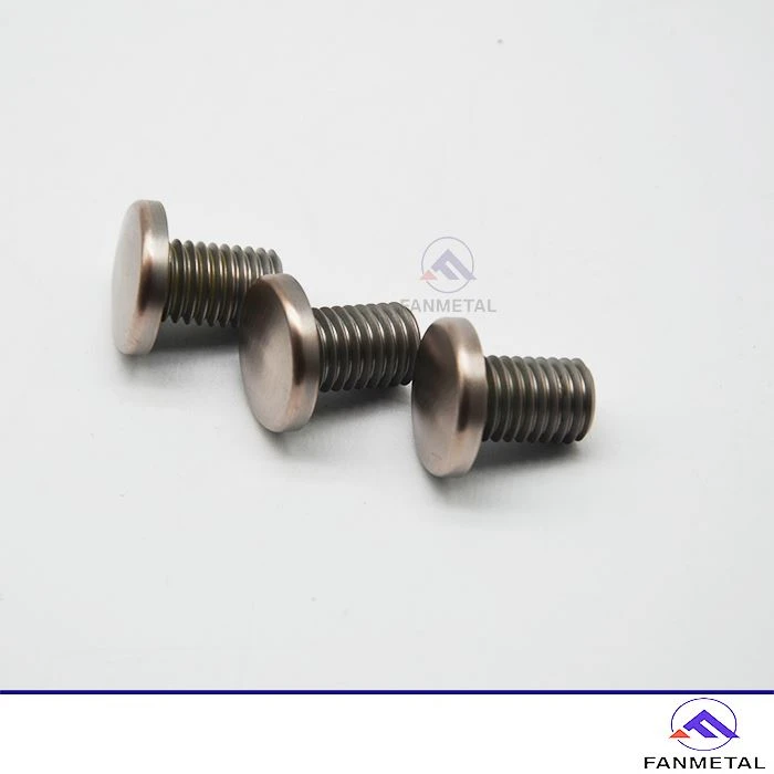 Tungsten Copper Electrode Screw